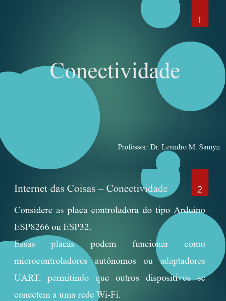 Aula 3 Conectividade | PDF | Wi-Fi | Rede de computadores