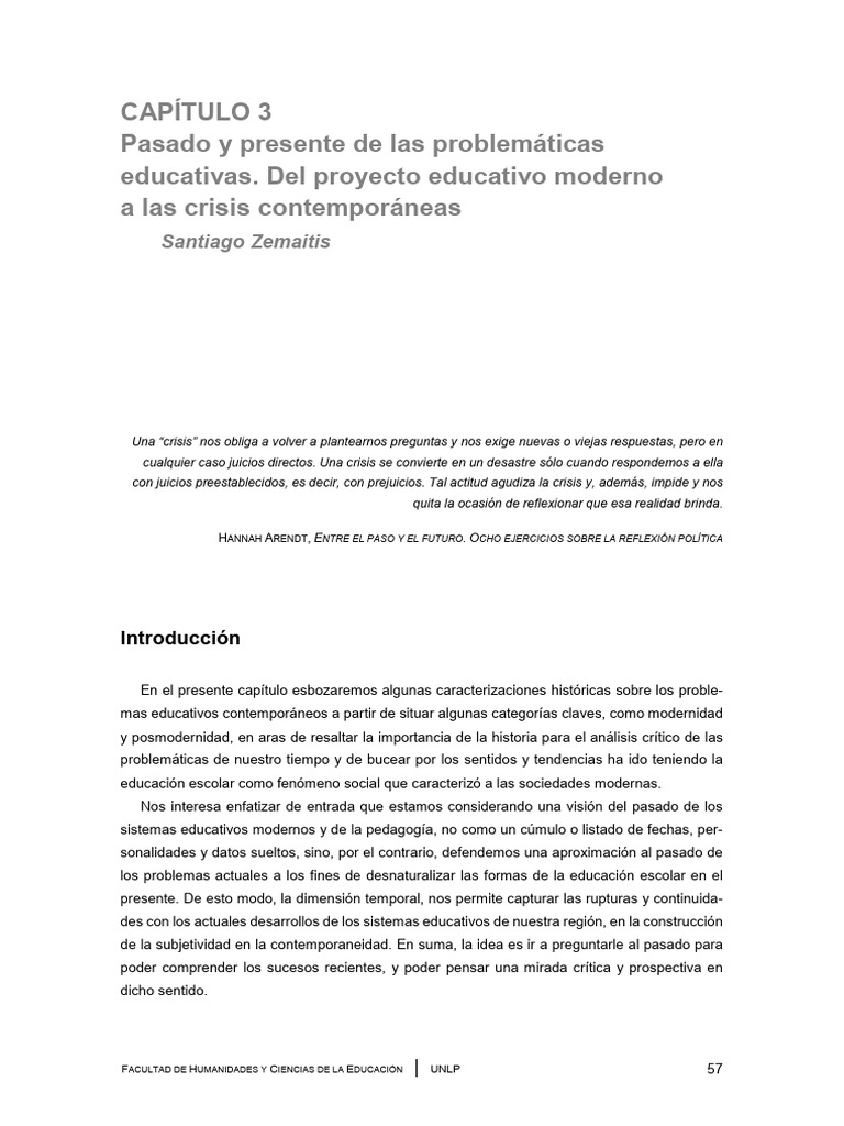 Crisis y Modernidad en Educación | PDF | protestantismo | Martin Luther