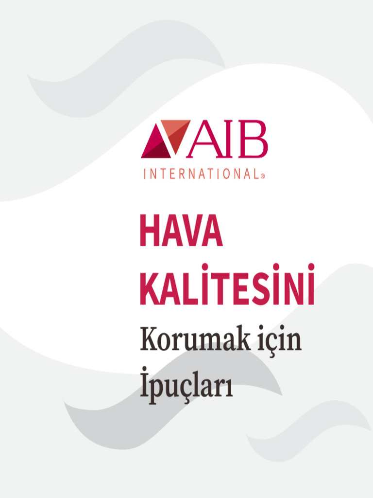 Aib - Air Quality - TR | PDF