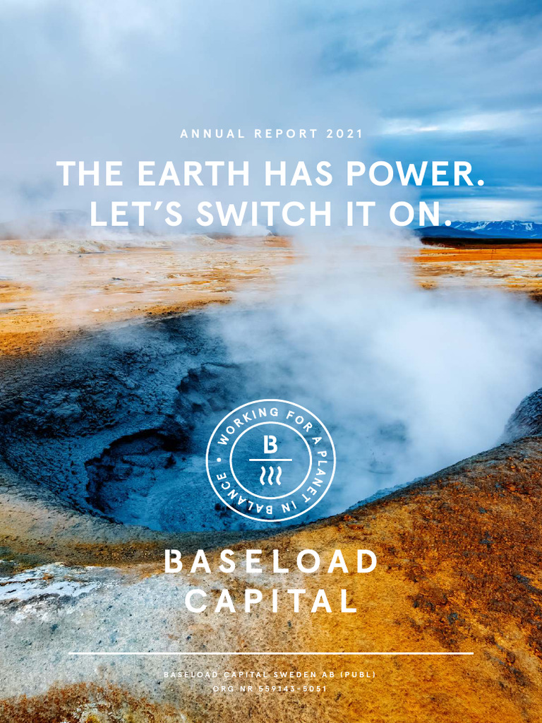 Baseload Capital Annual Report 2021 | PDF | Financial Risk | Depreciation