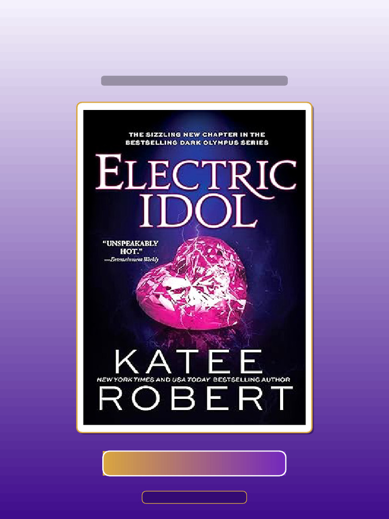 Fast Access Testbank Electric Idol Katee Robert PDF Science
