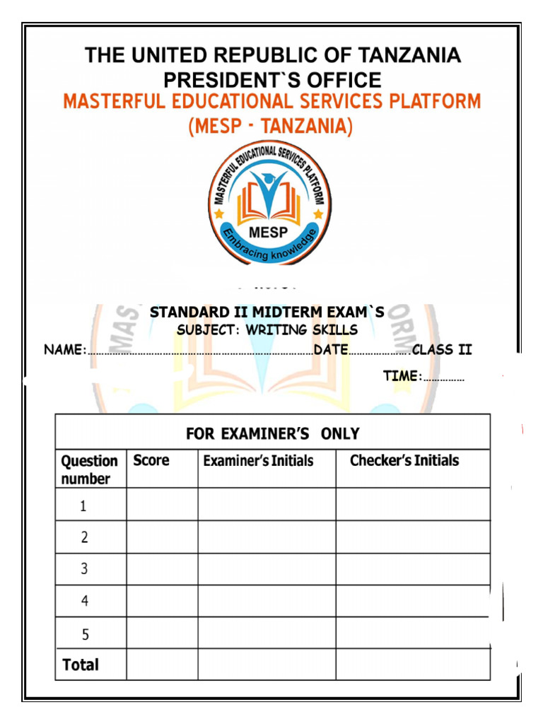 Writing Skills | PDF
