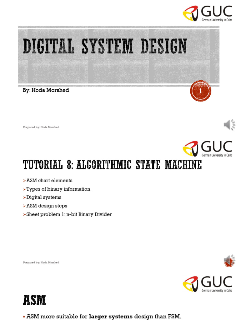 ASM Design for n-bit Binary Divider | PDF | Computer Engineering ...