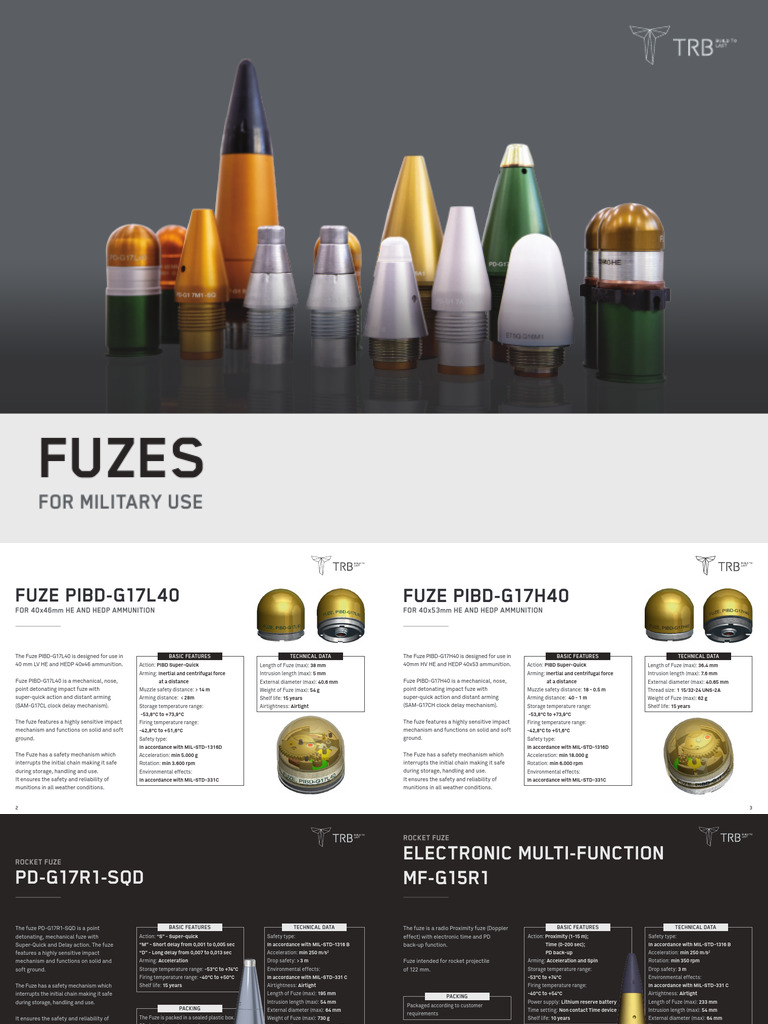 Electronic Time Fuze for Artillery | PDF | Fuze | Shell (Projectile)
