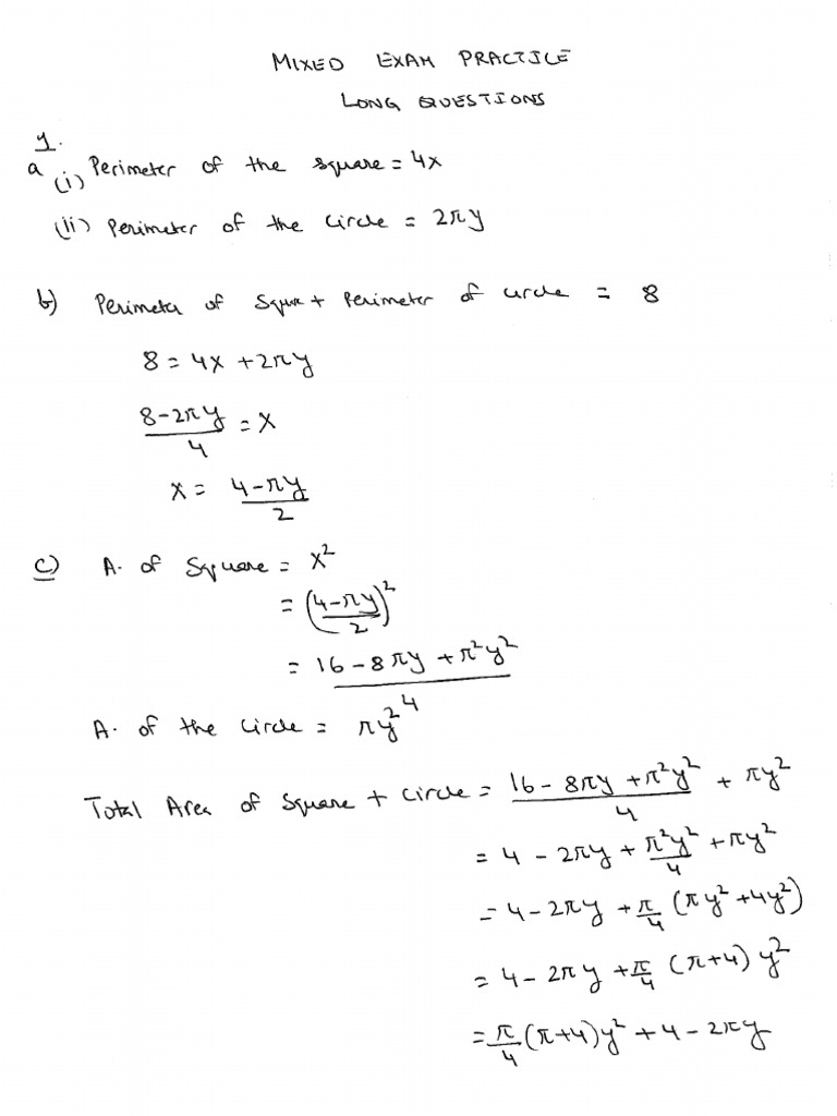 Homework Questions Mixed Exam Practice Chapter 1 | PDF
