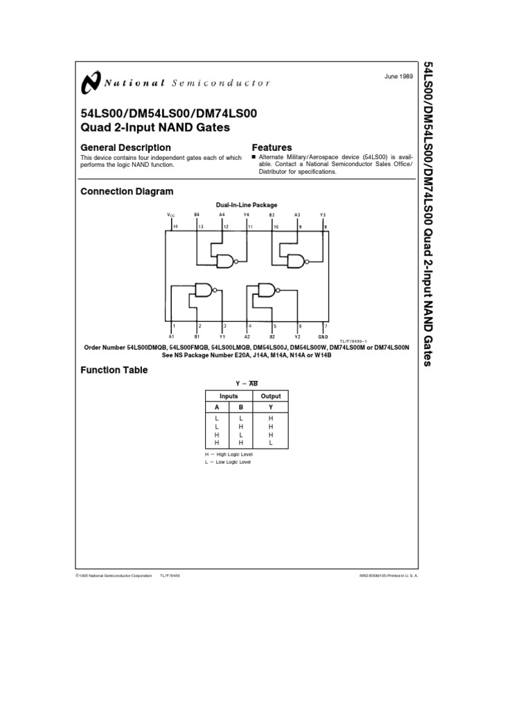 74LS00 | PDF