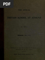 Annual of The British School at Athens 18 (1911-12) | PDF | Knife ...