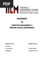 Final Inventory MGMT & WCM