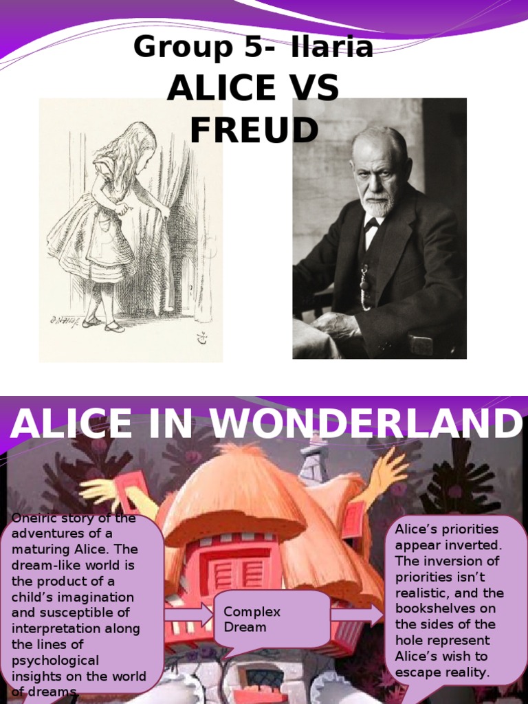 Alice and Freud Dream Alice (Alice's Adventures In Wonderland)