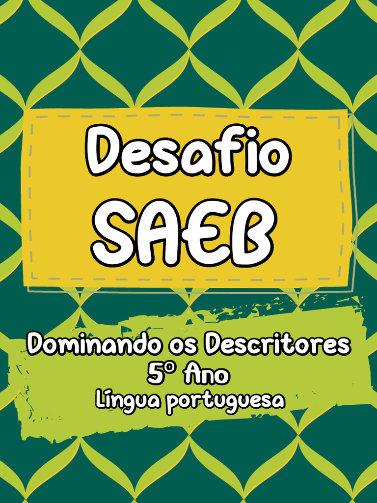 Desafio SAEB: Língua Portuguesa 5º Ano | PDF | Abelhas | Portugal