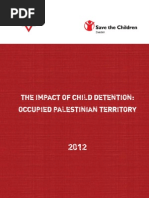 Impact of Child Detention in Occupied Palestine - Save the Children Report - March 2012 En