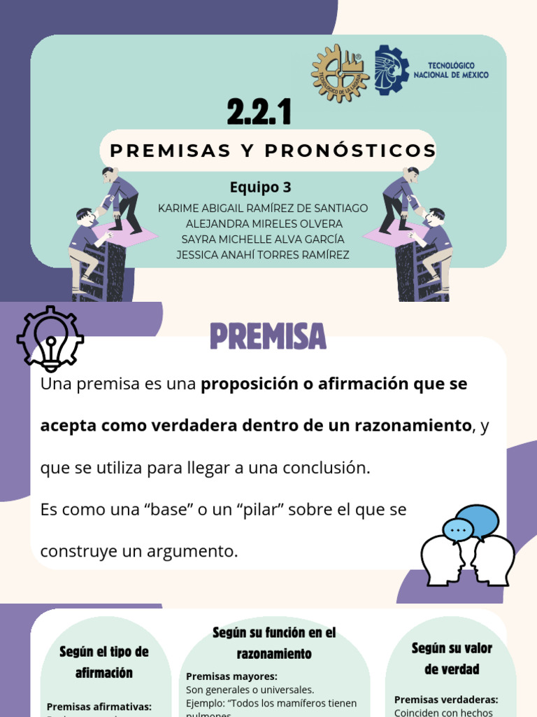 Premisas y Pronósticos en Recursos Humanos | PDF | Argumento