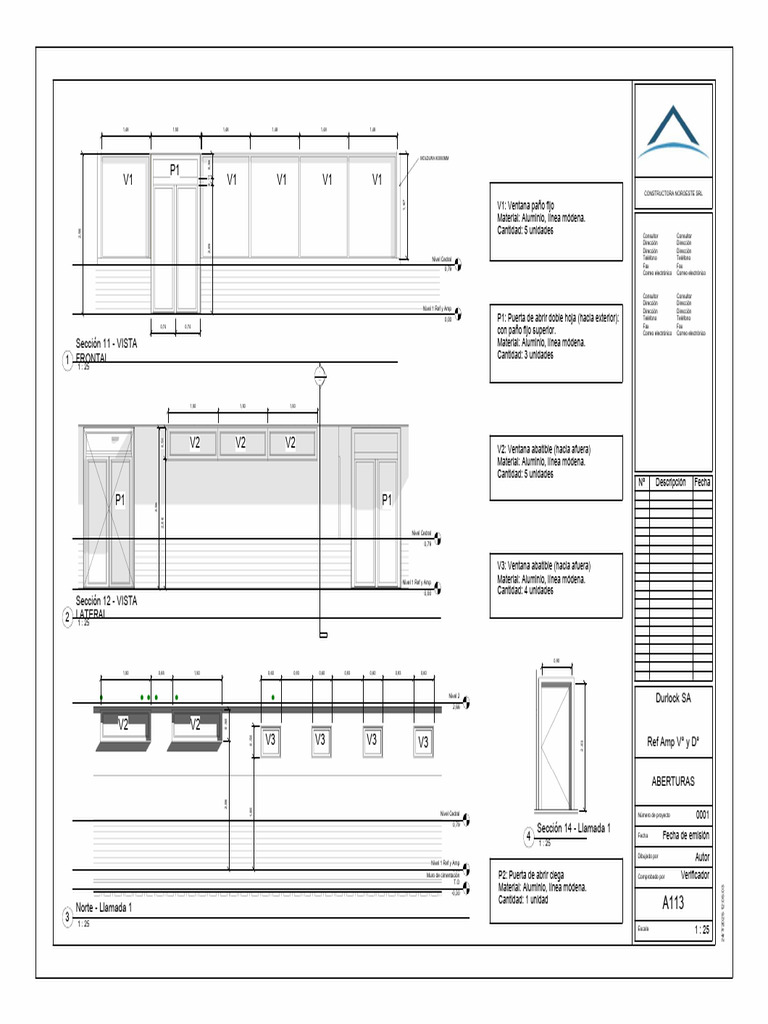 RAVB Aberturas | PDF