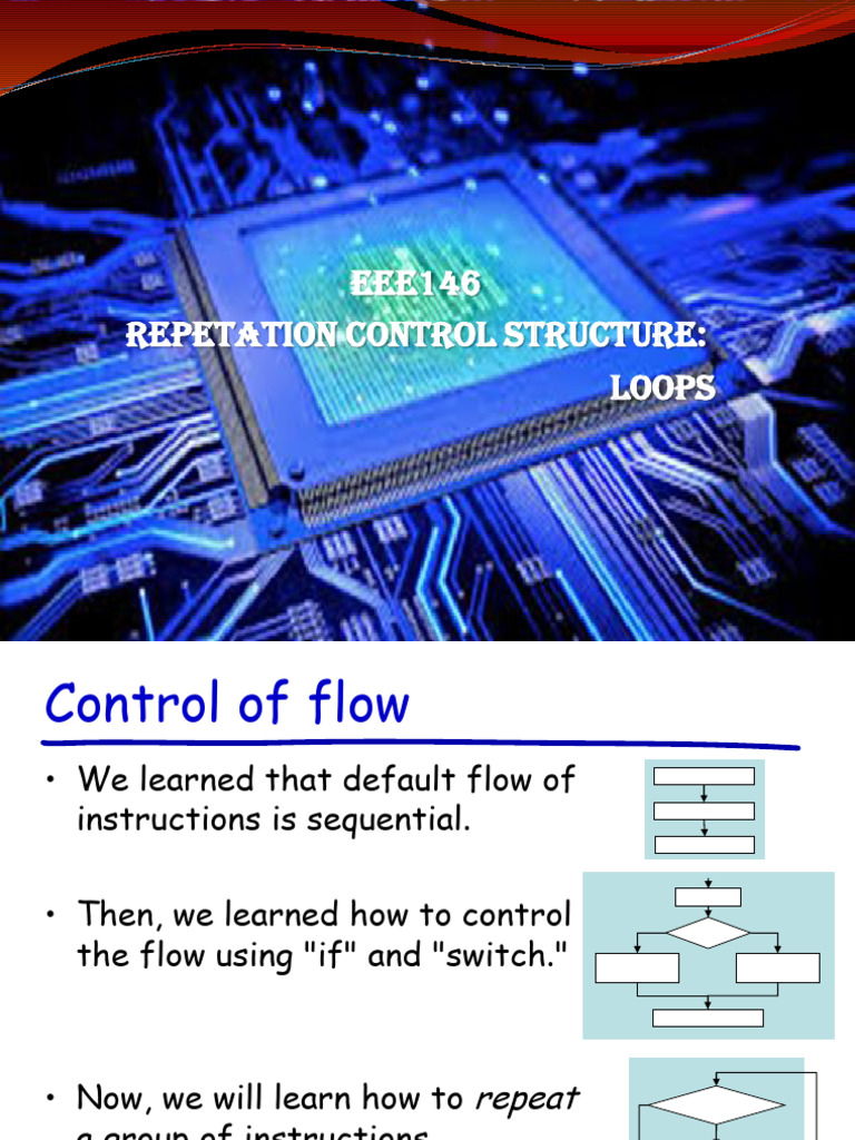 EEE146-Ch3-Loops | PDF | Computer Programming