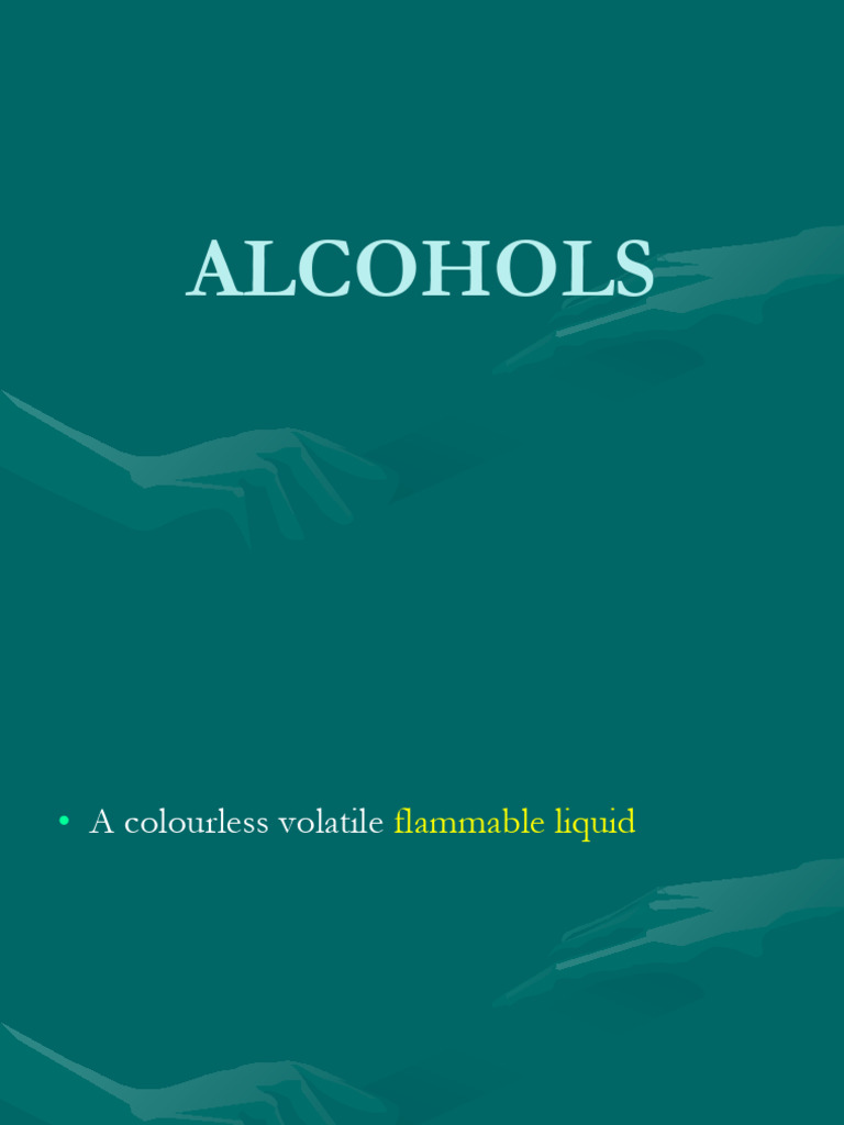 Comprehensive Guide to Alcohols and Effects | PDF | Ethanol | Methanol