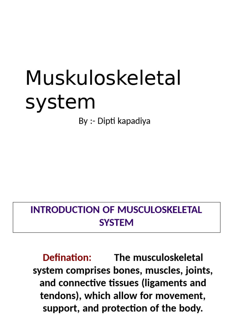 Musculoskeletal System Overview and Care | PDF | Gout | Arthritis