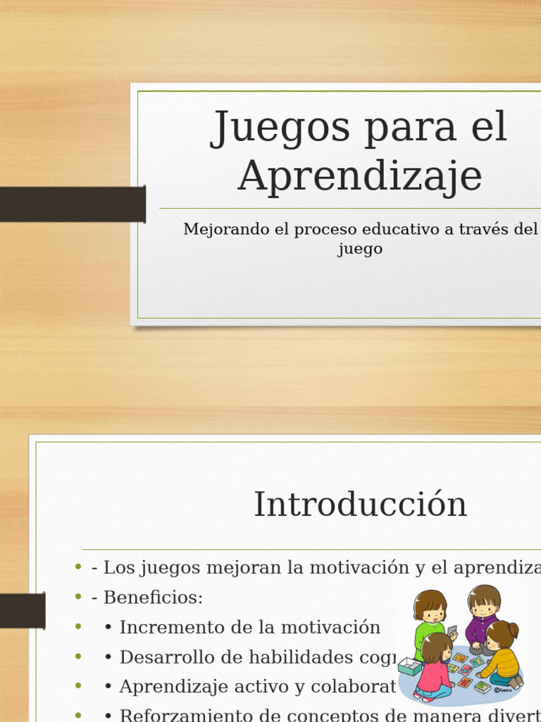 Juegos para El Aprendizaje 2-1 | PDF