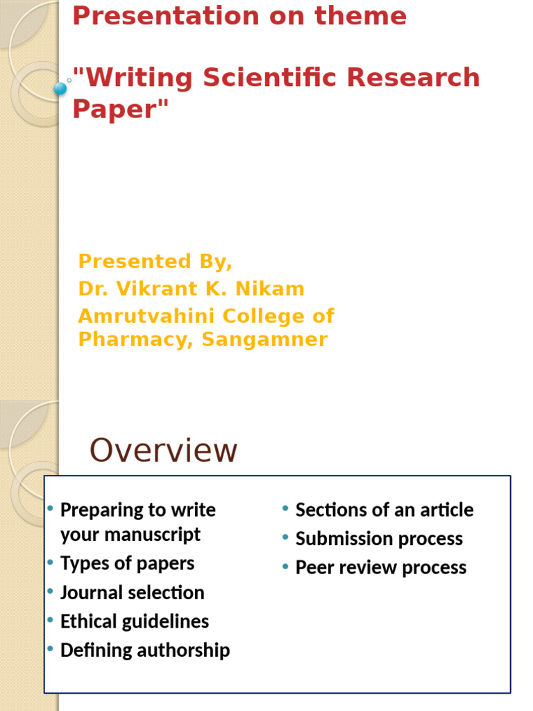 Guide to Writing Scientific Papers | PDF | Academic Publishing | Citation