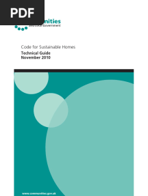 Code For Sustainable Homes Techguide