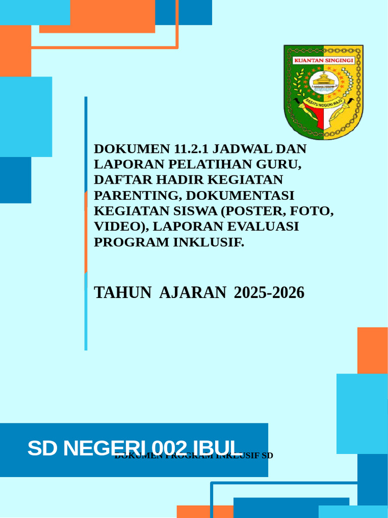 SD Negeri 002 Ibul: TAHUN AJARAN 2025-2026 | PDF