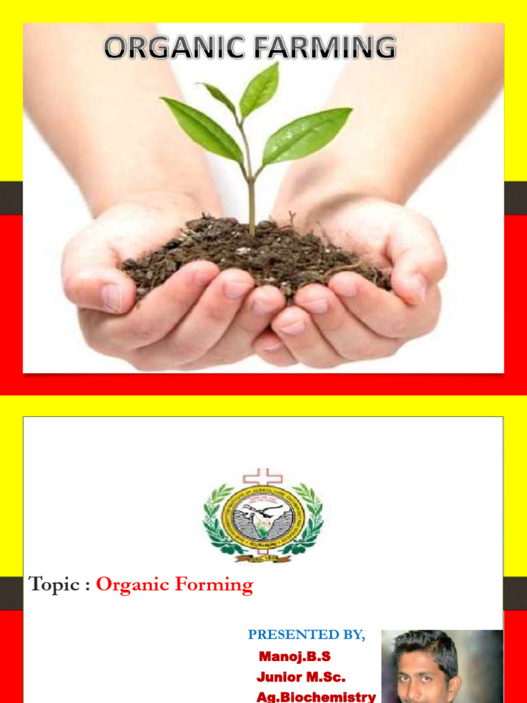 Organicforming 160208064657 | PDF | Organic Farming | Manure
