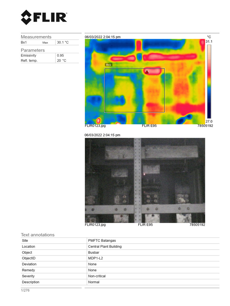 2022 Annual Thermal Scanning Report | PDF | Physical Sciences | Forms ...