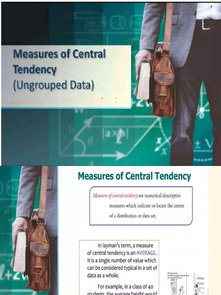 Measures of Central Tendency | PDF