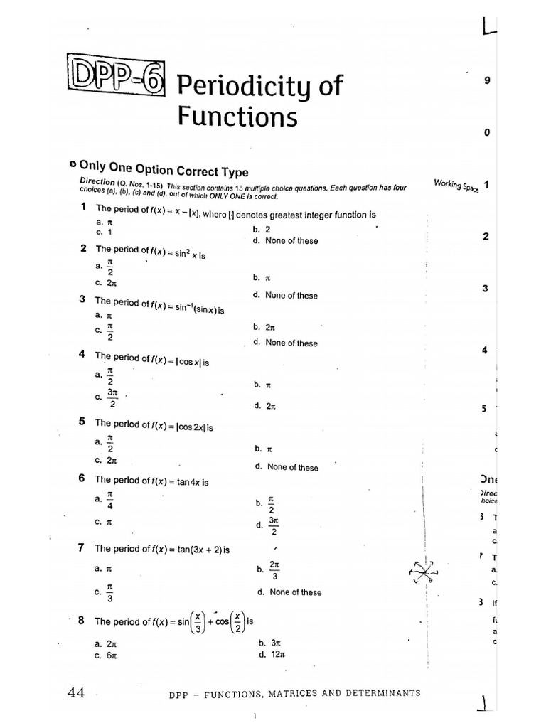 Periodic FXTN | PDF