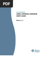 Java CAPS 5.1.3 Cobol CopyBook Converter User's Guide