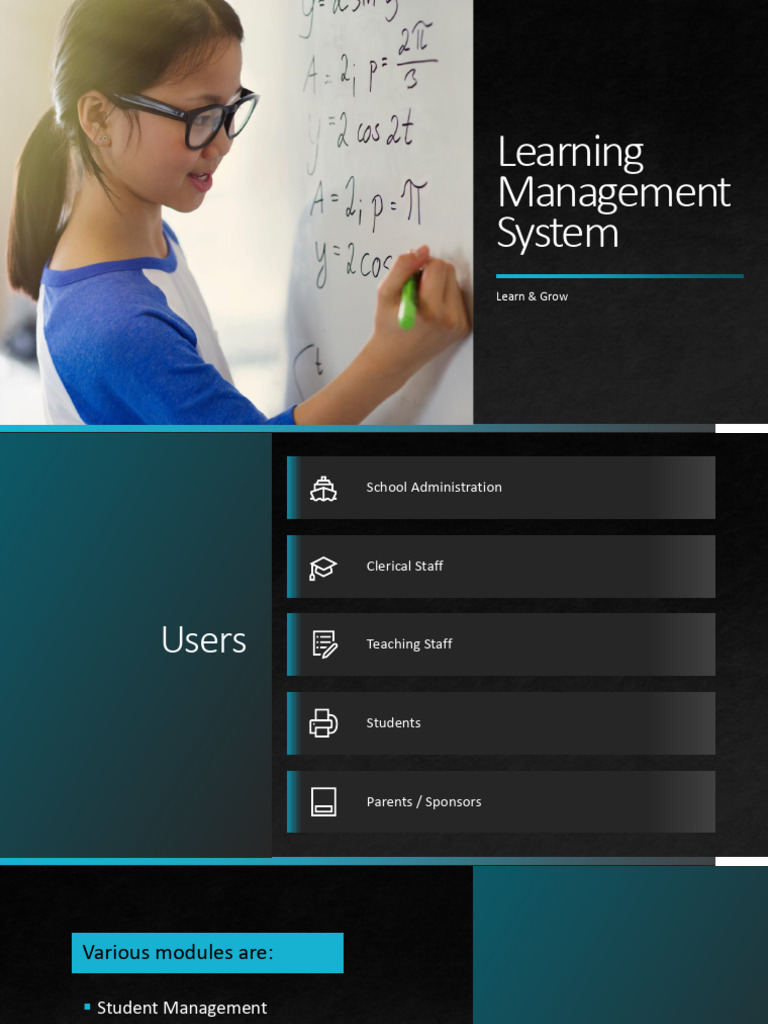 Comprehensive Learning Management System | PDF | Teachers