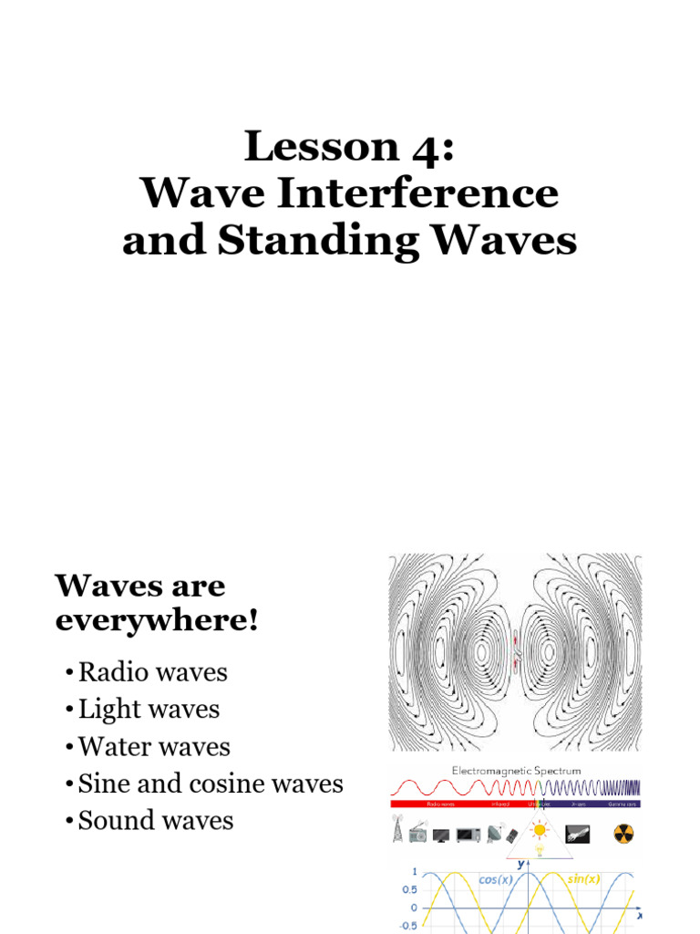 Wave Interference and Standing Waves | PDF | Waves | Resonance