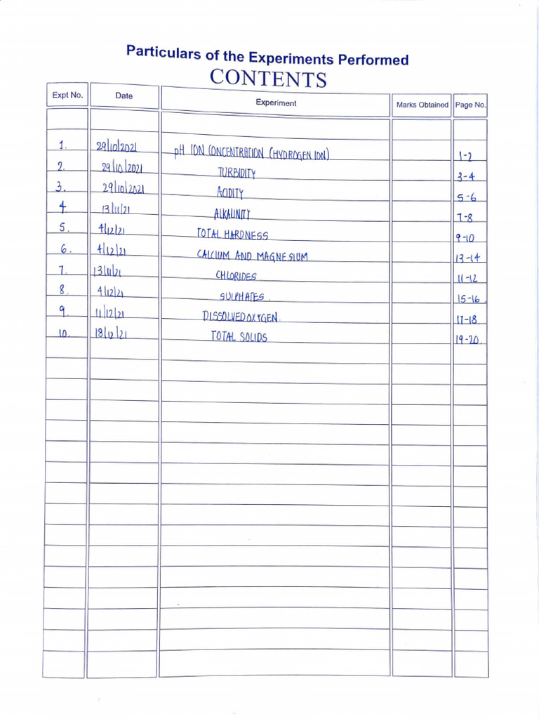 Experiment Documentation and Results | PDF