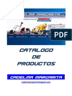 Catalogo Productos Cadelma Margarita