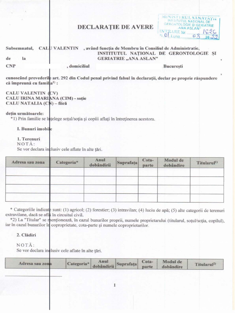 Da Calu Valentin CA | PDF