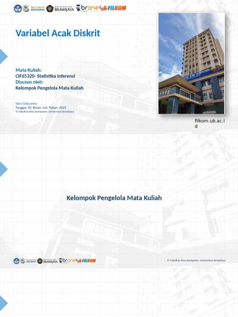 Variabel Acak Diskrit | PDF