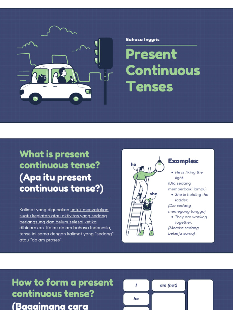 Memahami Present Continuous Tense | PDF