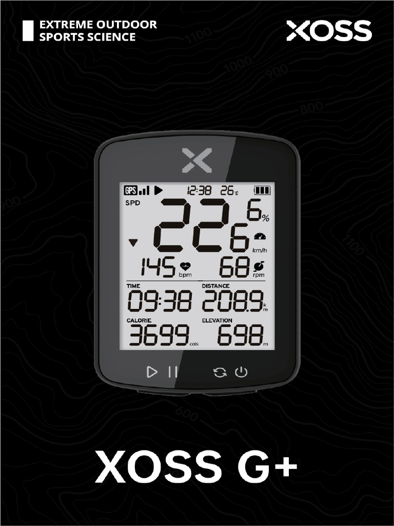 Xoss Gplus 2nd Generation en | PDF
