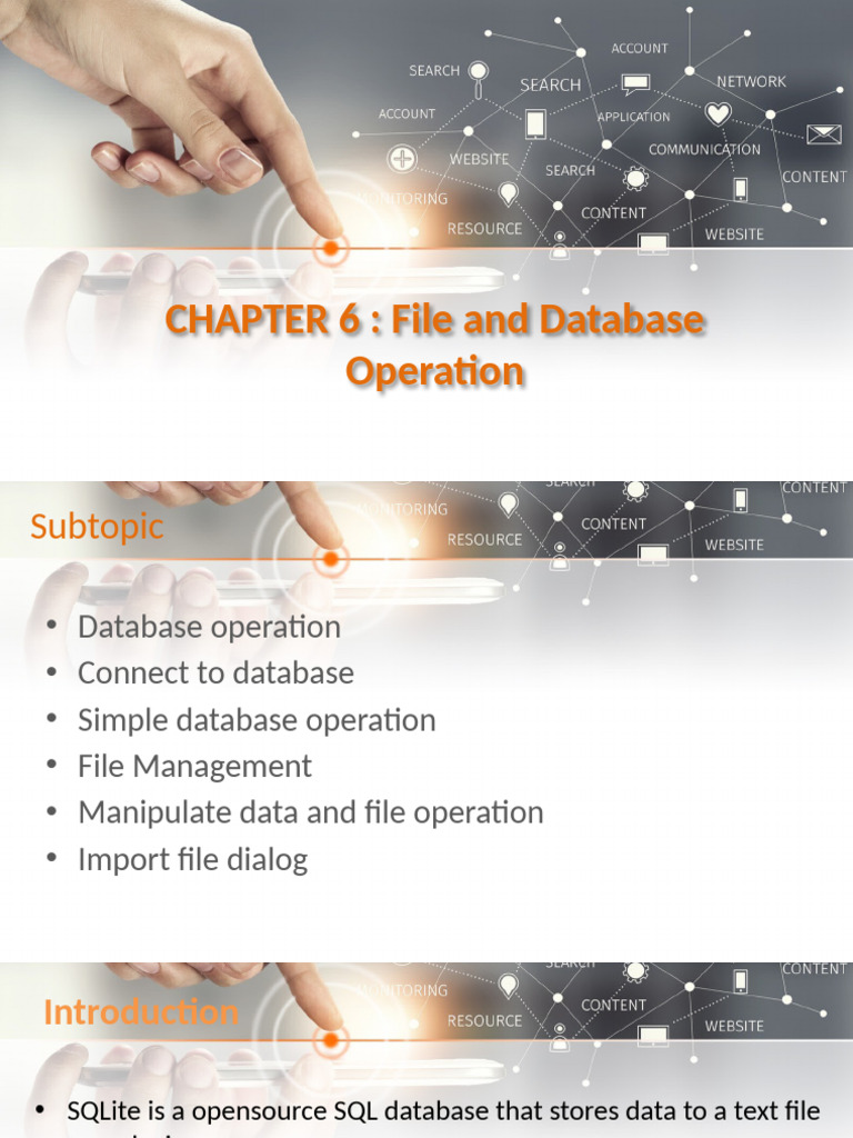 Android SQLite Database and File Management | PDF | Databases ...