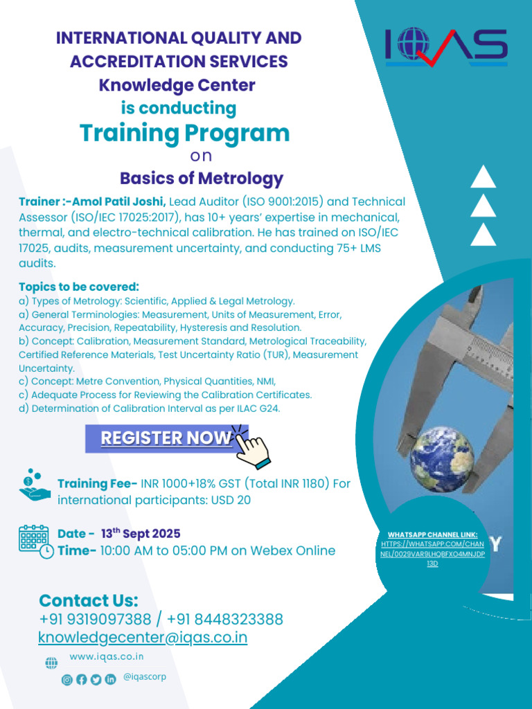 Basic of Metrology | PDF