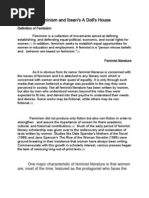 A doll's house theme essay image