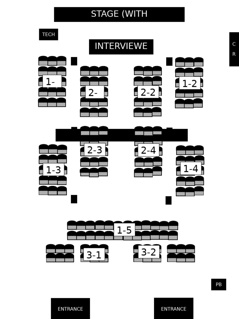Tech Contestants Stage Layout | PDF