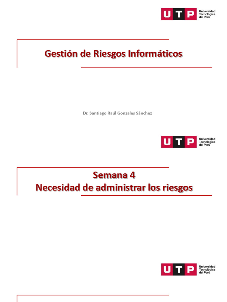 Gestión Efectiva de Riesgos Informáticos | PDF | Riesgo | La seguridad ...