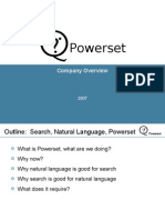 Powerset Overview