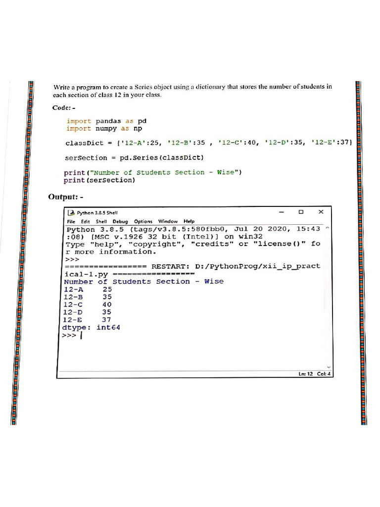Class XII Ip | PDF