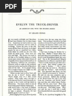 EVELYN THE TRUCK-DRIVER. An American Girl With The Spanish Armies by Leland Stowe