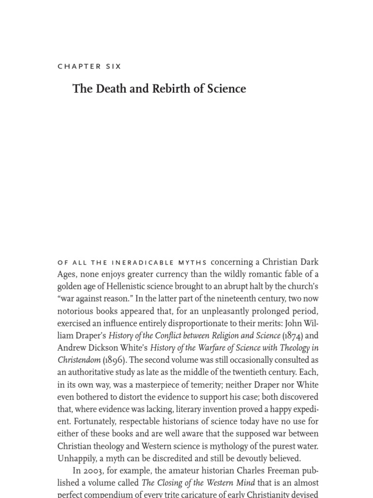 The Death and Rebirth of Science | PDF | Heliocentrism | Galileo Galilei