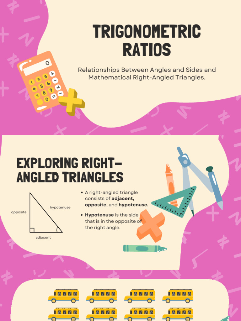 Trigonometric Ratios in Right Triangles | PDF | Trigonometric Functions ...