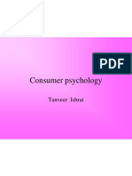 Consumer Psychology: Tanveer Ishrat