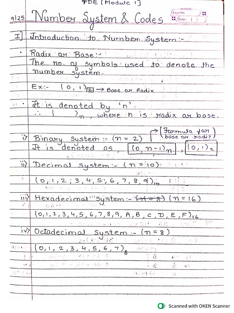 Notes of 1st Week | PDF