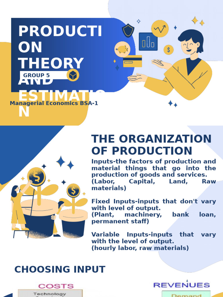 Production Theory and Estimation 1 | PDF | Production Function | Labour ...